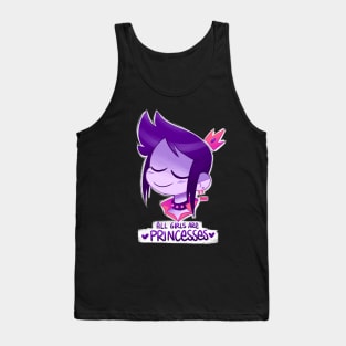 All Girls Are Princesses Tank Top